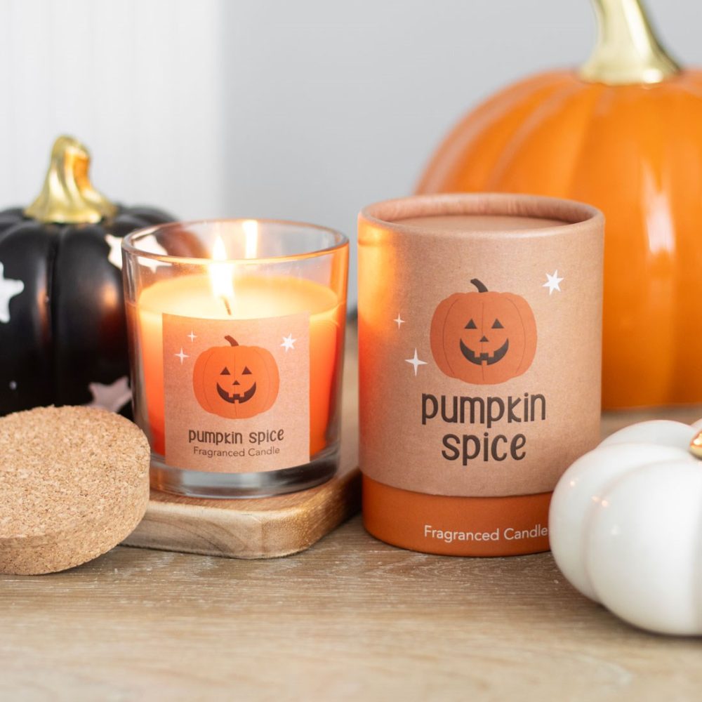 Something Different - Peekaboo Pumpkin Spice Geurkaars - Multicolours
